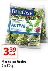 Auchan Mieszanka sałat active fit & easy oferta