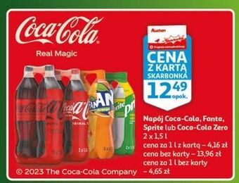 Auchan Napój coca-cola oferta