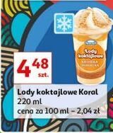 Auchan Lody krówka-kukułka koral koktajlowe oferta