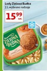 Auchan Lody karmel z solą zielona budka oferta