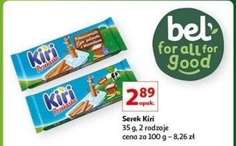 Auchan Przekąska: serek+paluszki kiri oferta