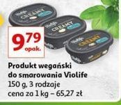 Auchan Krem do smarowania garlic & herbs violife oferta