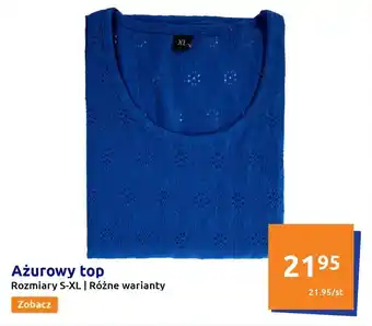 Action Ażurowy top rozm. S-XL oferta