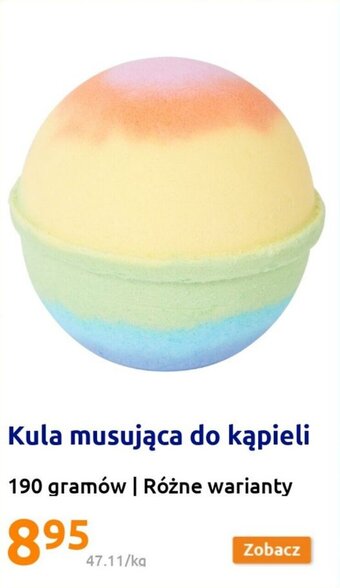 Action Kula musująca do kąpieli 190g oferta