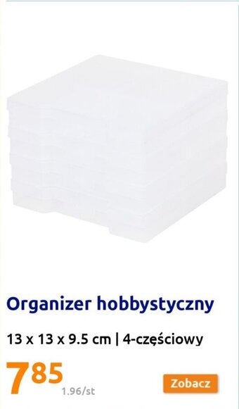 Action Organizer hobbystyczny 13x13x9,5cm oferta