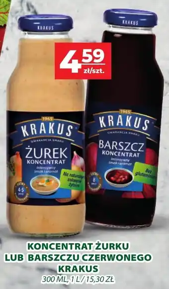 Top Market Krakus Koncentrat żurku lub barszczu czerwonego 300ml oferta