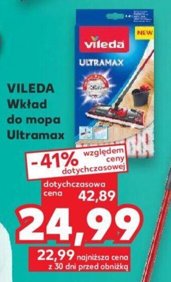 Kaufland Vileda Wkład do mopa Ultramax oferta