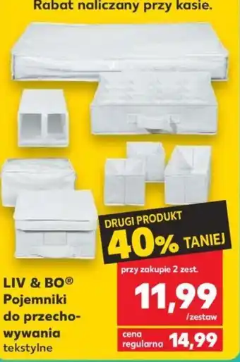 Kaufland Liv&Bo Pojemniki do przechowywania oferta