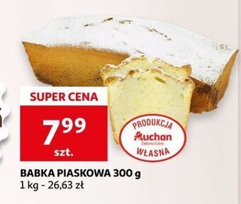 Auchan Babka piaskowa auchan oferta