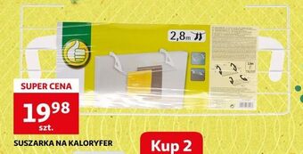 Auchan Suszarka na kaloryfer podniesiony kciuk oferta