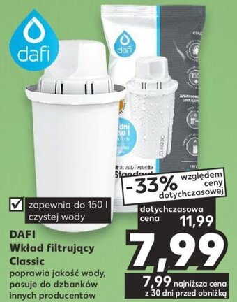 Kaufland Dafi Wkład filtrujący Classic oferta