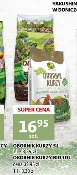 Auchan Obornik granulowany kurzy planta (ogrodowe) oferta