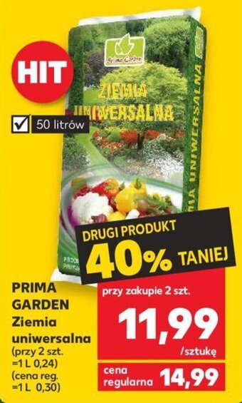 Kaufland Prima Garden Ziemia uniwersalna oferta