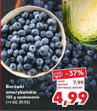 Kaufland Borówki amerykańskie 125g oferta