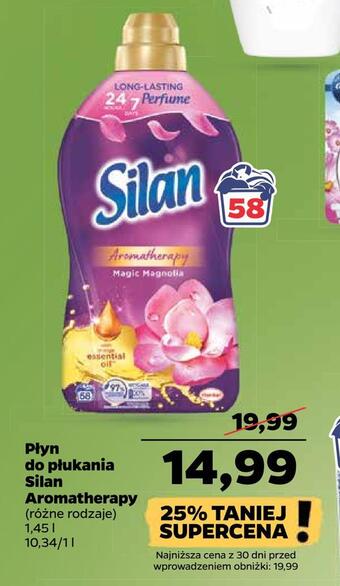 Netto Płyn do płukania silan aromatherapy oferta