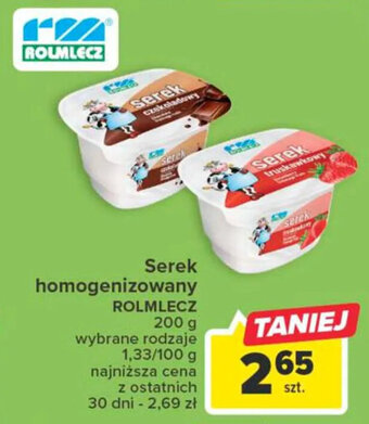Carrefour Market Rolmlecz Serek homogenizowany 200g oferta