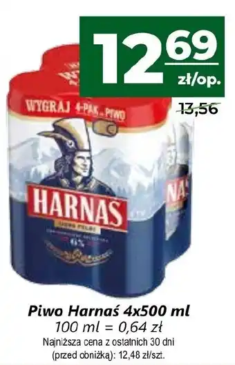 Top Market Harnaś Piwo 4x500ml oferta