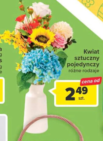 Carrefour Market Kwiat sztuczny pojedynczy oferta
