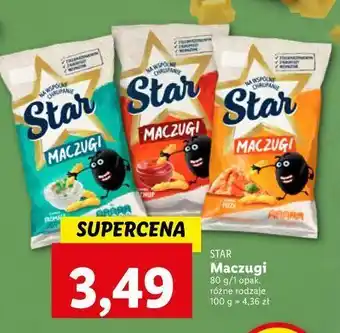 Lidl Chrupki maczugi fromage star oferta