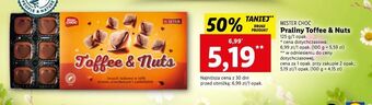 Lidl Praliny z orzechami i toffi mister choc oferta