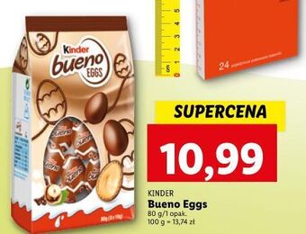 Lidl Jajka orzechowe kinder bueno oferta