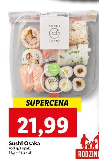 Lidl Sushi osaka tokyo oferta