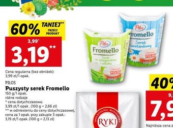 Lidl Serek śmietankowy pilos fromello oferta