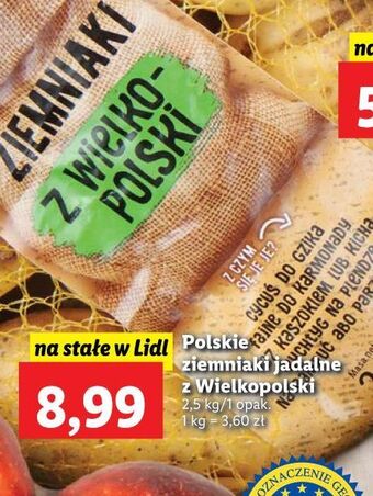 Lidl Ziemniaki z wielkopolski regionalne szlaki oferta