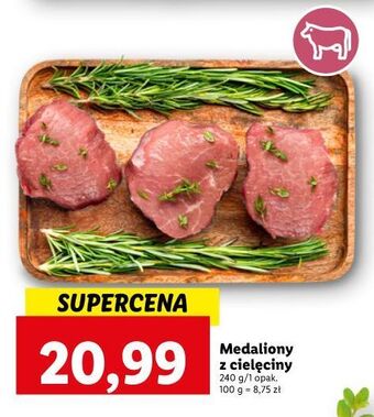 Lidl Medaliony cielęce oferta
