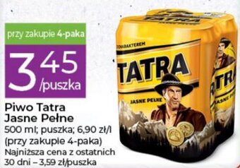 Stokrotka Express Tatra piwo jasne pełne 500ml oferta