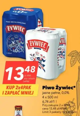 Lewiatan Żywiec Piwo 4x0,5l oferta