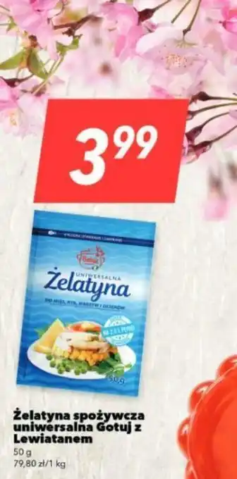 Lewiatan Gotuj z Lewiatanem Żelatyna spożywcza 50g oferta