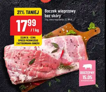Polomarket Boczek wieprzowy surowy bez skóry oferta