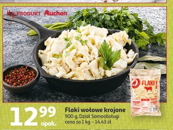 Auchan Flaki wołowe krojone oferta