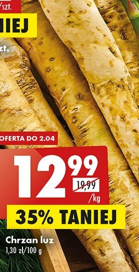 Biedronka Chrzan oferta