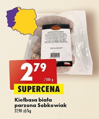 Biedronka Kiełbasa biała parzona oferta