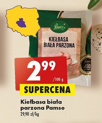 Biedronka Kiełbasa biała parzona oferta
