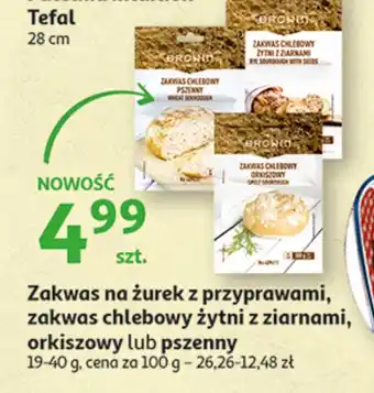 Auchan Zakwas chlebowy orkiszowy oferta