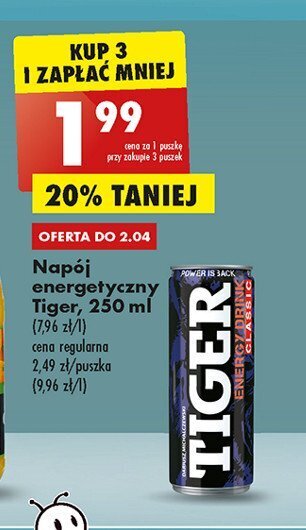 Biedronka Napój original oferta