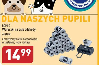 ALDI Romeo Woreczki na psie odchody oferta