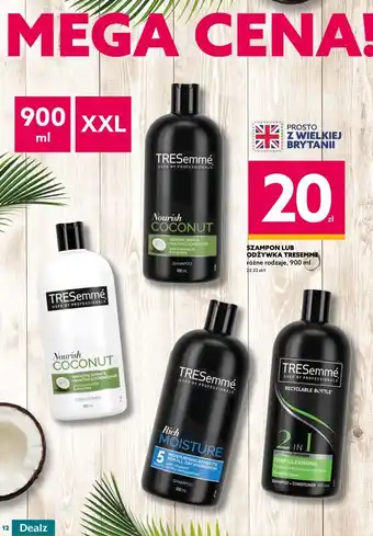 Dealz Odżywka do włosów nourish coconut tresemme oferta