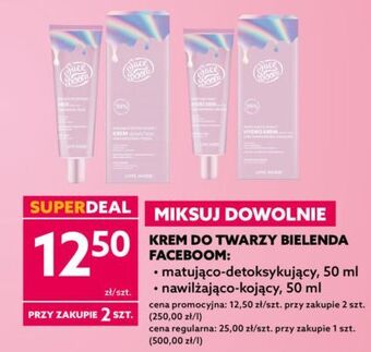 Dealz Krem do twarzy matująco-detoksykujący face boom oferta