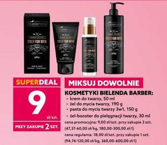 Dealz Żel-booster energetyzujący do pielęgnacji twarzy bielenda barber edition only for men oferta
