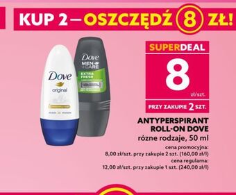 Dealz Dezodorant extra fresh dove men+care oferta