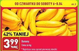 ALDI Banany oferta
