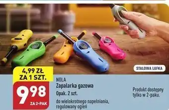 ALDI Zapalarka gazowa nola oferta