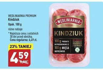 ALDI Kindziuk plastry wędliniarnia premium oferta