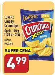 ALDI Chipsy solone crunchips x-cut oferta