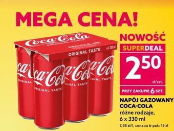 Dealz Napój coca-cola oferta