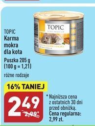 ALDI Karma dla kota z drobiem topic oferta